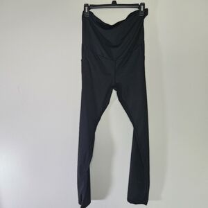 Shein Black Activewear Maternity Pants Sz L